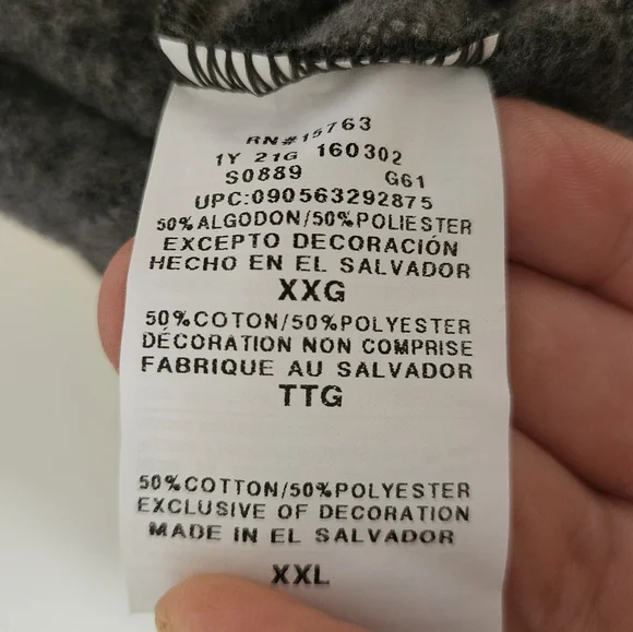 Champion Unisex XXL gray hoodie - Picture 2 of 6